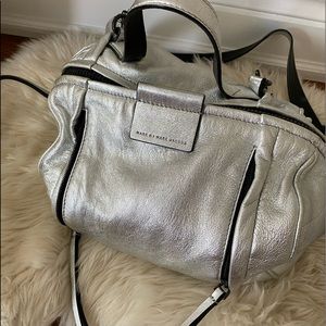 Marc by Marc Jacob moto bag - silver